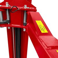 CE onaylı 4500kg 1850mm 4T 5T yüksek kaliteli hidrolik çift sütun portal asansörler arabalar için iki Post araba asansör