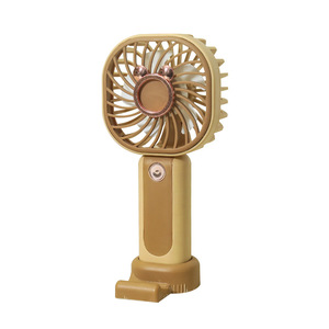 Portable Desk <b>Fan</b> With <b>Stand</b> Rechargeable Battery 5W DC Motor Handheld Three Speeds Summer Cooling Hands-Free Operation - Product Image 5