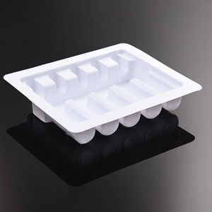 Chất lượng cao giá rẻ tùy chỉnh 5 ngăn Gel tiêm vỉ khay nhựa PVC container bao bì hộp Khay cho y học - Product Image 2