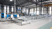 Ligne de production de machines à souder les fenêtres et portes Eworld entièrement automatique pour le soudage des profilés PVC UPVC et le nettoyage des coins