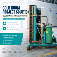 Unidad de Refrigeración Copeland para Procesamiento de Alimentos, Sistema de Refrigeración para Almacenamiento en Frío Industrial
