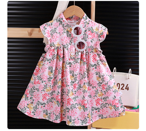 Filles été tenue décontractée coton enfants vêtements approvisionnement Chine usine pour enfants vêtements - Product Image 2