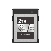 CF Express Type B PCIe Gen 3.0x2 256 Go 512 Go 1 To 2 To Carte CF VPG400 pour vidéos 4K