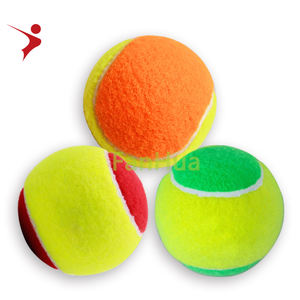 Profesyonel ITF Aşama <span class=keywords><strong>2</strong></span> Düşük Basınçlı Çocuklar için Antrenman Tenis Topu Plaj Tenis Topu Turuncu Yumuşak Tenis Topu l OEM - Product Image 1