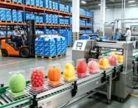 Moule en silicone pour crème glacée à la fraise, mousse aux fruits 3D, facile à démouler, qualité alimentaire, emballage en boîte pour production industrielle à haut rendement