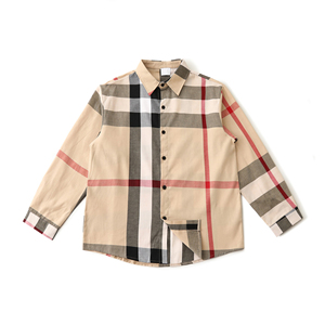 Luxury Brand High Quality Business <b>Long</b> <b>Sleeve</b> <b>Shirt</b> for <b>Men</b> <b>Stripes</b> Formal Retro Casual Bur Berry <b>Men's</b> Autumn <b>Shirt</b> - Product Image 1