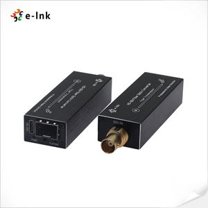 Extenseur de Fibre Optique Mini HD-SDI OEM ODM LC MMF SMF 500M 20KM Émetteur et Récepteur - Product Image 2