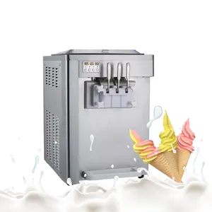 アメリカンポータブルソフトサーブテイラー3フレーバーソフト窒素中古市販アイスクリームマシン