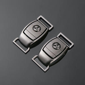 Hebilla de cierre automático de aleación Jiuyuan, hebilla de cinturón de metal gris espada para accesorios de ferretería de bolsos y equipaje, primavera 2022 - Product Image 2