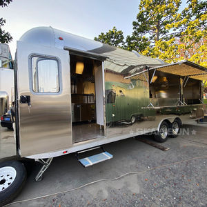 Stazione Bar Mobile Carretto Gelati Trailer Caffetteria Food Truck Ambulante Rimorchio per Ristorazione Completamente Attrezzato - Product Image 2