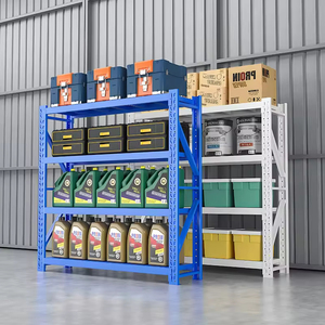 Nhà Máy Bán Chạy nhất Kệ 4 tầng có thể điều chỉnh chất lượng cao kim loại 200kg Công suất sơn tĩnh điện kệ lưu trữ - Product Image 3