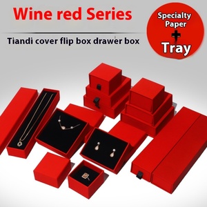 Boîte à bijoux en papier de luxe pour ranger les bagues, les boucles d'oreilles, les colliers, les pendentifs, emballage cadeau pour bijoux, boîte en papier - Product Image 5