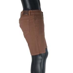 Pantaloni chino lavati da <span class=keywords><strong>uomo</strong></span> <span class=keywords><strong>corti</strong></span> personalizzati in twill elasticizzato intrecciato da <span class=keywords><strong>uomo</strong></span> di base OEM <span class=keywords><strong>bermuda</strong></span> - Product Image 3