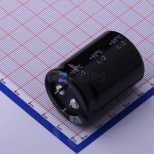 ตัวเก็บประจุอิเล็กโทรไลต์อะลูมิเนียมแบบ Snap-in ECS2WBZ391MLB300040V ชนิด Through-hole (THT) ขนาด D30xL40 มม. 390uF 20% 450V ขา 10 มม. - Product Image 2