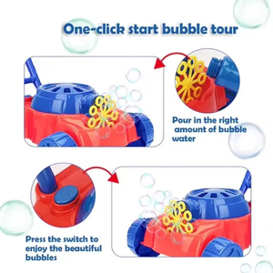 Electric Bubble Blowing Machine Plastic Outdoor Summer Fun Gardening <strong>Toy</strong> - Product Image 4
