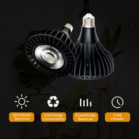 Ampoule de projecteur pour plantes 20W 24W 32W, jardinage d'intérieur, spectre complet PAR COB, luminaire LED pour la croissance des plantes