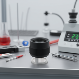 Lente de Precisión Fervi para Mediciones, Componente de Sensor Óptico de 12 mm de Diámetro - Product Image 3