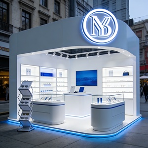 Système d'exposition de marque, installation complète de stand avec rendu 3D personnalisé - Product Image 3
