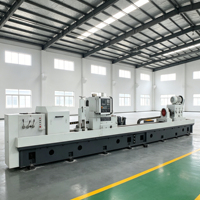 Machine de perçage et d'alésage horizontale fiable pour trous profonds, équipement de perçage industriel durable avec certificat CE