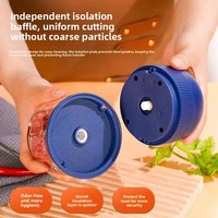 Plastic elektrische knoflookpers, volautomatische pletmachine, chili-kruiser
