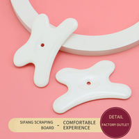 Planche de grattage en céramique à libération myofasciale du corps du cou portable Gua Sha