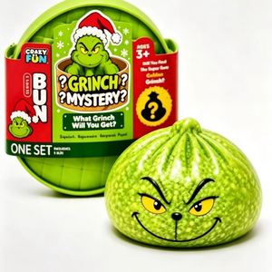 Juguete Blandito de Monstruo Verde Navideño, TPR de Rebote Lento, Juguete Antiestrés para Apretar, Adorno Navideño Bonito, Juguete para Niños, Fiesta de Navidad - Product Image 5