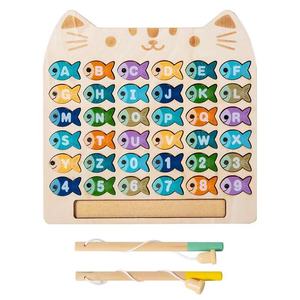 Gioco di Pesca Educativo per Bambini con Abbinamento di Numeri e Lettere, Bestseller - Product Image 1