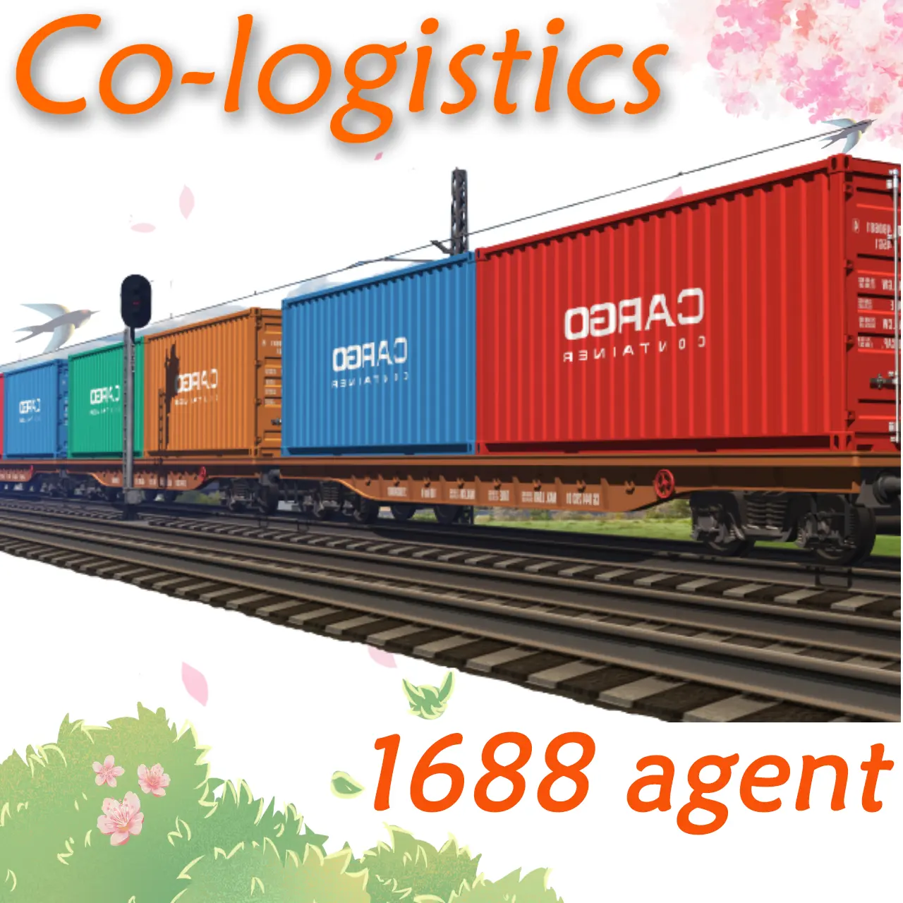 Railway DDP Railway Freight Agent From China To UK By Train Shenzhen Guangzhou Freight Forwarder To The World