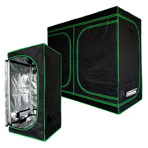 Caja de cultivo de 60x60x140, cámara de cultivo de Mylar altamente reflectante, Kit completo de tienda de cultivo hidropónico para cultivo de plantas