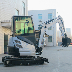 Mini Escavatore con Accessori HG 20, Macchinario per Movimento Terra 360 °   Escavatore Rotante Senza Coda per Fattoria - Product Image 5