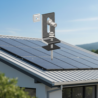 Support de montage solaire en alliage d'aluminium 6005-T5 en forme de L pour toit métallique/à tuiles, accessoires pour système de fixation de panneaux photovoltaïques |   Art Sign