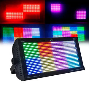 Club Blinder 1000W RGB + <span class=keywords><strong>Blanc</strong></span> Froid Flash LED Éclairage Stroboscopique DMX512 Mode De Contrôle Fer Corps Faisceau Lumières pour Une Utilisation Sur Scène - Product Image 2