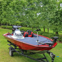 Certifié CE KINOCEAN Nouveau bateau de pêche à l'achigan en aluminium à vendre