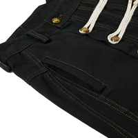 Pantalon de travail large tendance de style chinois pour hommes et femmes, pantalon décontracté vintage délavé et vieilli de style américain