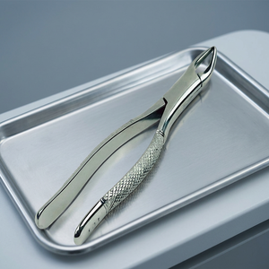 Instruments chirurgicaux dentaires manuels en acier inoxydable, forceps d'extraction des premiers molaires supérieurs et inférieurs, dentiste - Product Image 1