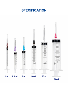 Jeringa Desechable Estéril Médica Sol-KL, Directo <span class=keywords><strong>de</strong></span> Fábrica, Empaque Individual en Blíster, 1ml-50ml, Luer Slip, para Enfermería Clínica - Product Image 2