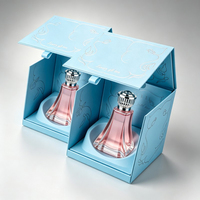 Boîtes d'emballage de luxe en gros pour flacons de parfum vides à ouverture frontale, avec estampage à chaud, nouvelle tendance, personnalisables