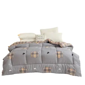 Kingsize Katoen Baby Goedkope Quilts Handgemaakte Patchwork Quilt