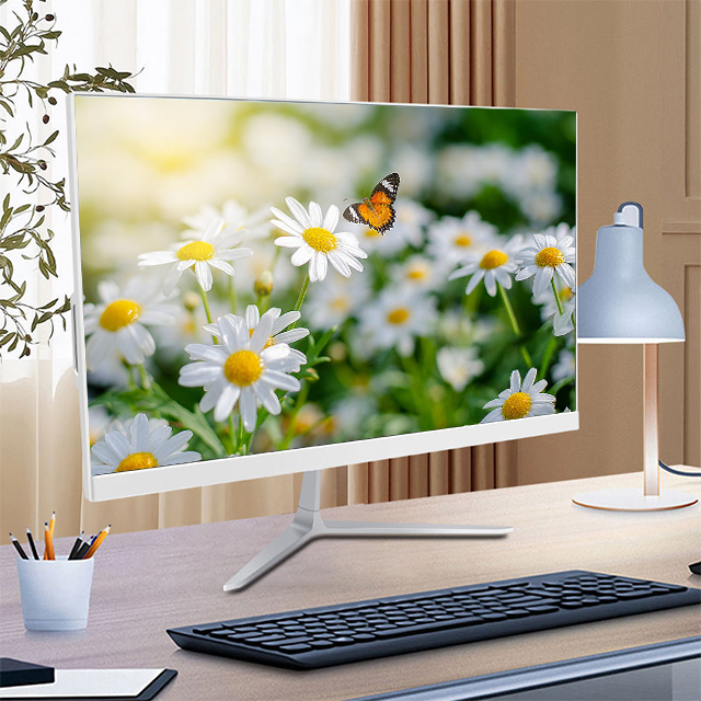 2026 New Design Factory Office Pc I9 I7 I5 1080 Desktop All in One Computer 24'' Monoblock Led Ips Aio Pc