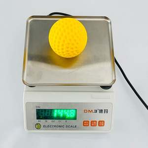 Pelotas de Práctica para Máquina de Lanzamiento de 9 Pulgadas, Extra Duras, Amarillas con Hoyuelos, para Entrenamiento de Cricket - Product Image 5