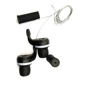 Manettes de vitesse Saiguan 7 vitesses universelles pour VTT avec câble et poignées - Product Image 3