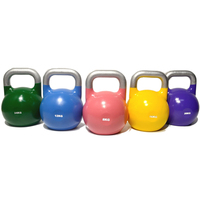 Exercice de fitness Kettlebells équipement de gymnastique entraînement d'haltérophilie Kettlebell compétition colorée Kettlebell pour la salle de sport