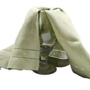 Serviettes de cocktail rectangulaires en coton et lin pour hôtel, jetables, pour la décoration de table de fête, style uni, ourlet tissé - Product Image 5