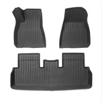 floor mats car accessories for Tesla model 3 Y foot pad special tpe original new care interior accessories 4 pieces