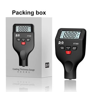 ミニミクロンレベルペイント厚さ計高精度カーペイントコーティング厚さゲージFe/NFe Fe ZnR & D ET360 - Product Image 6