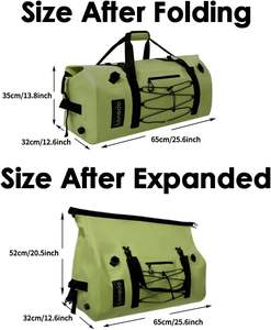 Free sample 2024 Outdoor Black <b>Duffel</b> <b>Bag</b> Large Cheap New Sport <b>Bag</b> <b>Duffel</b> Lightweight Drable TPU 32L <b>Duffel</b> <b>Bag</b> - Product Image 4