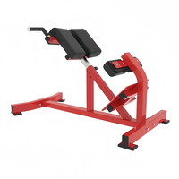 Chaise romaine d'extension dorsale réglable pour musculation, équipement de fitness commercial en métal, prix d'usine