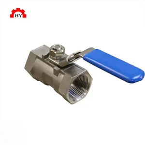 Stainless steel 304 316 grade 150 LB 1 pc ball valve with NPT thread
