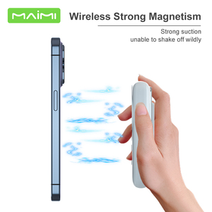<span class=keywords><strong>Batterie</strong></span> <span class=keywords><strong>externe</strong></span> magnétique sans fil 15W à charge rapide avec support de téléphone, chargeur portable PD 20W USB C pour <span class=keywords><strong>iPhone</strong></span> - Product Image 5