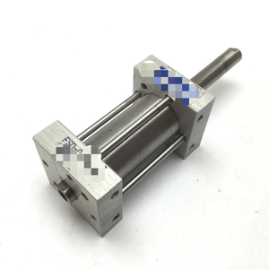 Cilindro neumático de 1 plano, diámetro interior: 3/4 ", Carrera: 1,5", puertos 10-32 Nuevo Original Listo Stock Automatización industrial - Product Image 1